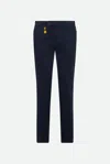 Manuel Ritz Trousers In Blue
