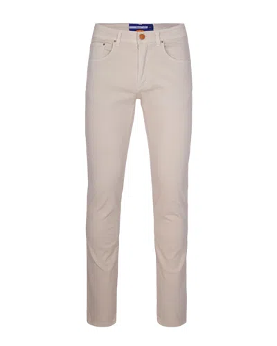 MANUEL RITZ PANTALONE SLIM FIT BEIGE