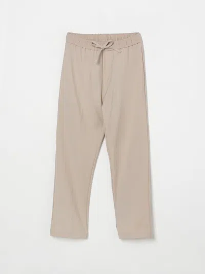 MANUEL RITZ PANTS MANUEL RITZ KIDS COLOR BEIGE,G53723022
