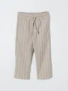 MANUEL RITZ PANTS MANUEL RITZ KIDS COLOR BEIGE,G16197022