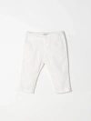 MANUEL RITZ trousers MANUEL RITZ KIDS colour WHITE,F35907001