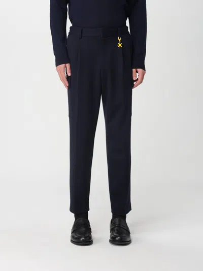 Manuel Ritz Pants  Men Color Black In Blue