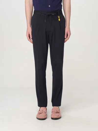 Manuel Ritz Pants  Men Color Blue