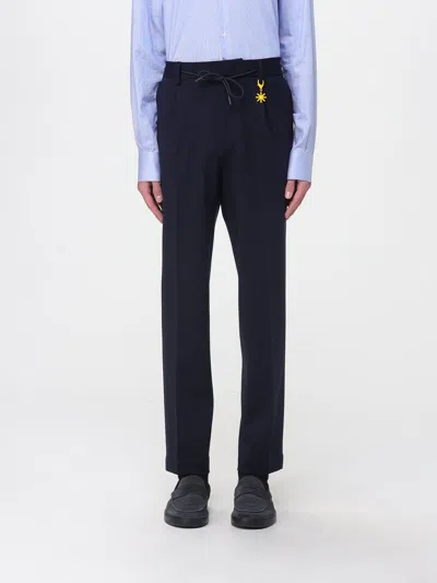 Manuel Ritz Pants  Men Color Blue