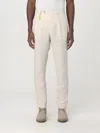 Manuel Ritz Pants  Men Color Yellow Cream In Yellow Cream