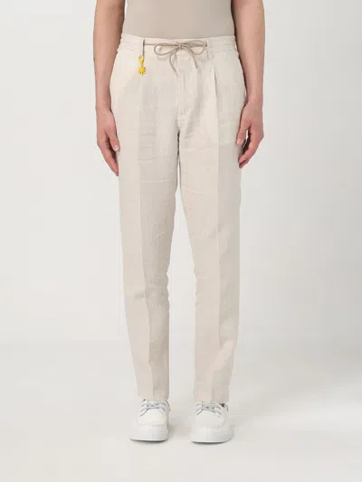 Manuel Ritz Pants  Men Color Yellow Cream