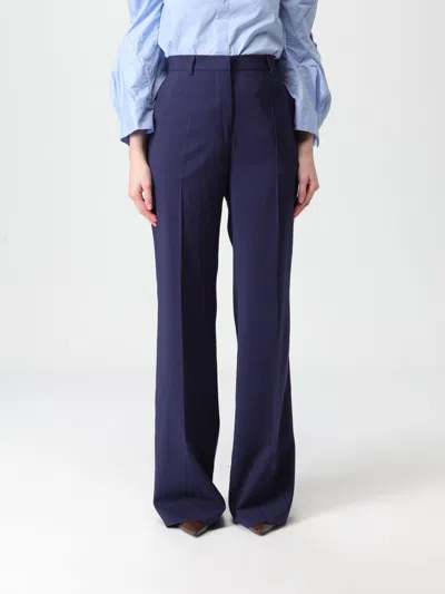 Manuel Ritz Pants  Woman Color Blue In Multi