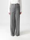 Manuel Ritz Pants  Woman Color Grey In Multi