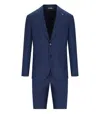 Manuel Ritz Partially Lined Bright Blue Drop 8 Suit