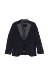 Manuel Ritz Peak-lapels Suit In Blue