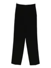 Manuel Ritz Pleated Trousers In Black