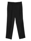 Manuel Ritz Pleated Trousers In Black