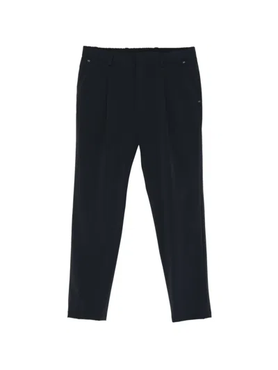 Manuel Ritz Blue Elasticated Waistband Trousers