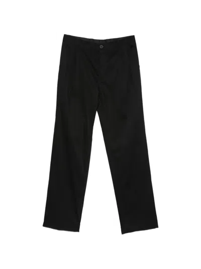Manuel Ritz Pleated-detail Trousers In Black
