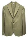 Manuel Ritz Pocket Blazer In Green