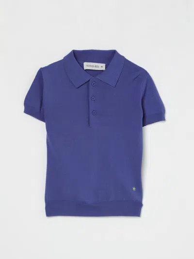 Manuel Ritz Polo Shirt  Kids Color Blue
