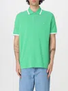 MANUEL RITZ POLO SHIRT MANUEL RITZ MEN COLOR WATER,F60715015