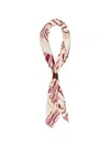 Manuel Ritz Printed Scarf In Neutral