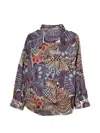 Manuel Ritz Printed Shirt In Multi