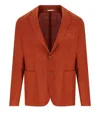 Manuel Ritz Rust Single Breasted Jacket