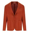 Manuel Ritz Rust Single Breasted Jacket