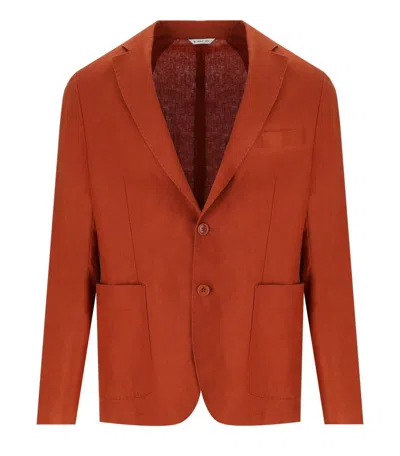 MANUEL RITZ MANUEL RITZ  RUST SINGLE BREASTED JACKET