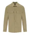 Manuel Ritz Sabbia Shirt-style Jacket In Brown