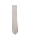 Manuel Ritz Satin Tie In Gray