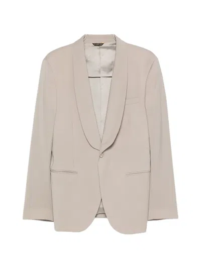 Manuel Ritz Shawl-lapel Single-breasted Suit In Pink