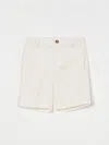 Manuel Ritz Shorts  Kids Color Ecru In Ecru