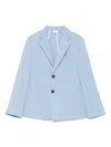 Manuel Ritz Single-breasted Blazer In Blue