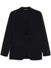 Manuel Ritz Single-breasted Blazer In Blue