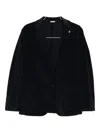Manuel Ritz Single-breasted Blazer In Blue