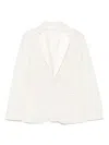 Manuel Ritz Single-breasted Blazer In Neutrals