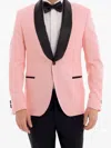 Manuel Ritz Single-breasted Blazer In Pink