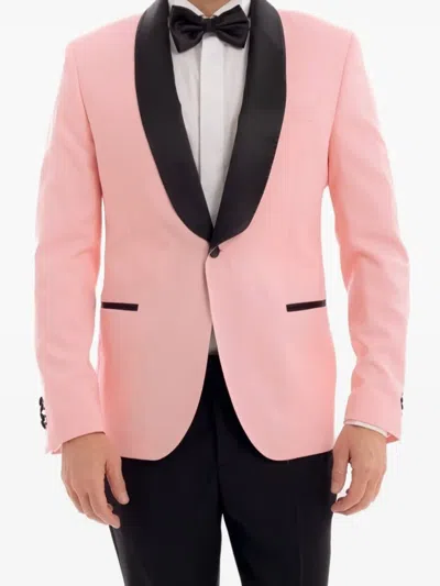 Manuel Ritz Single-breasted Blazer In Pink