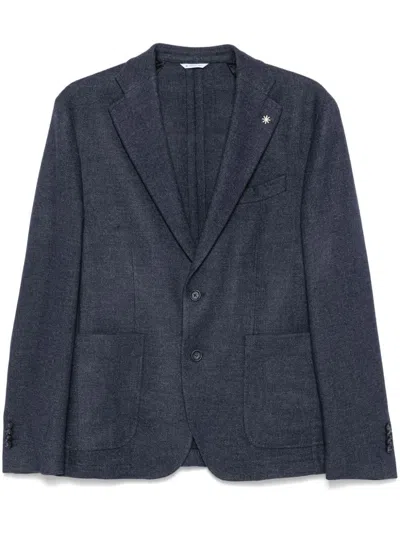 Manuel Ritz Single Breasted Jacket In Black