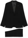 Manuel Ritz Single-breasted Suit In Black