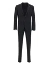 Manuel Ritz Single-breasted Suit In Black