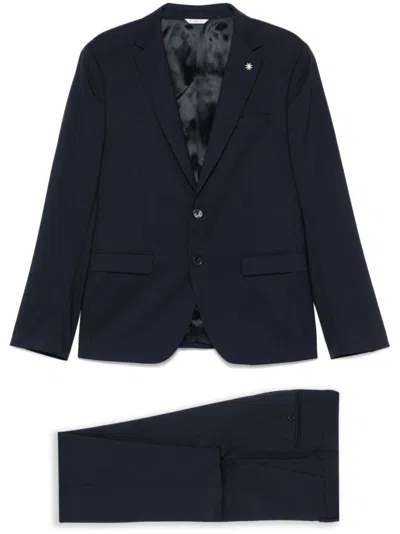 MANUEL RITZ SINGLE-BREASTED TWO-PIECE SUIT