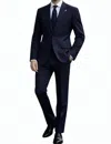 Manuel Ritz Single Breasted Two Piece Suit In Blue