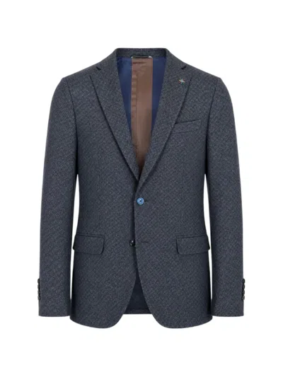 Manuel Ritz Single-breasted Blazer In Transparent