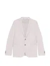 Manuel Ritz Single-breasted Cotton Jacket In Pattern