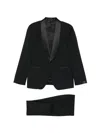 Manuel Ritz Single-breasted Suit In Black
