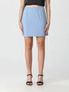 Manuel Ritz Skirt  Woman In Gnawed Blue