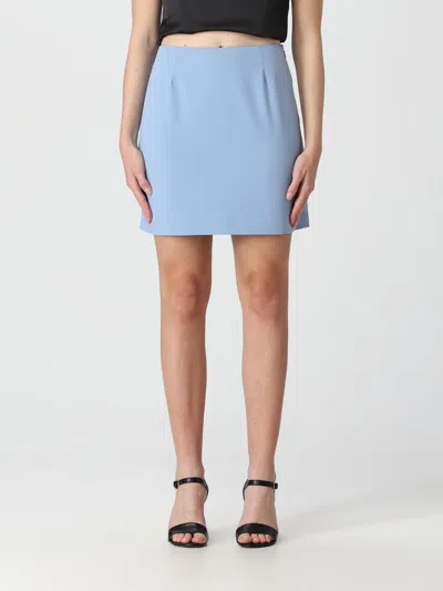 Manuel Ritz Skirt  Woman In Gnawed Blue