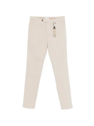 Manuel Ritz Hose Mit Schmalem Schnitt In Brown