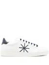 Manuel Ritz Leather Sneakers In White