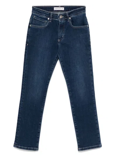 Manuel Ritz Kids' Straight-leg Jeans In Blue