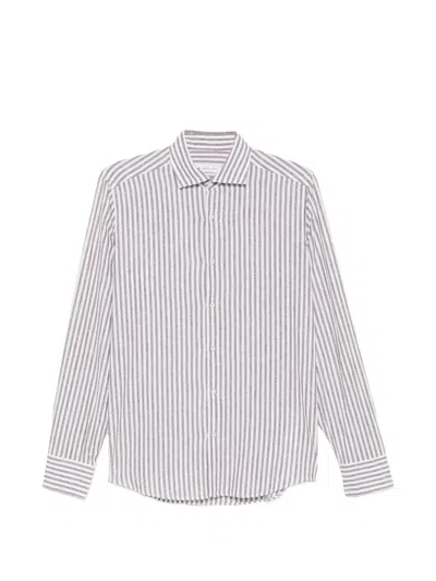 Manuel Ritz Striped Shirt In Multi